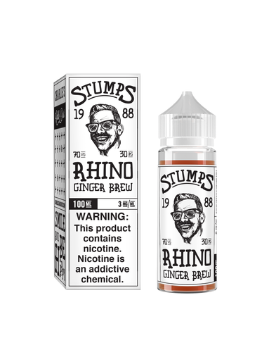 Stumps-  Rhino Ginger Brew by Charlies Chalk Dust100ml e-liquid Charlie's Chalk Dust   