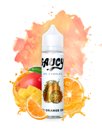 Mango Orange Crush 60ml de SAUCY Wholesale e-liquid Saucy   