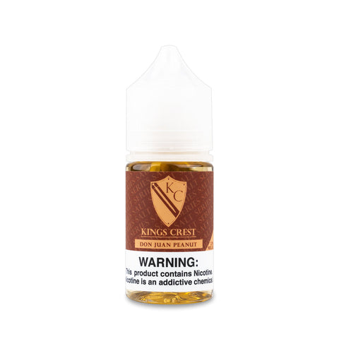 Don Juan Peanut 30ml by Kings Crest Nicotine Salt wholesale e-liquid Kings Crest   