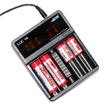 Cargador LUC V4- Efest Universal LCD Display Cuádruple Baterias/Cargadores EFEST