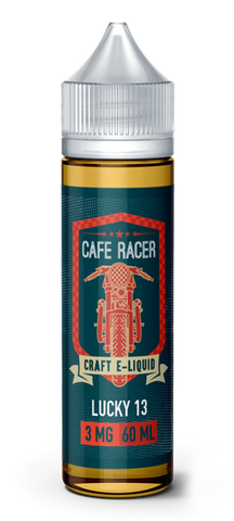 60ml Lucky 13  Amazing e-liquid by Cafe Racer e-liquid Cafe Racer