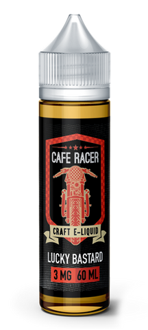 60ml Lucky Bastard  Amazing e-liquid by Cafe Racer e-liquid Cafe Racer