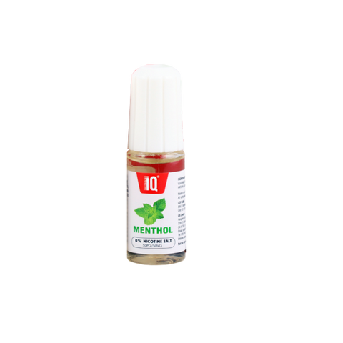 10ml IQ Nicotine Salts E Juices e-liquid iVapeIQ Bodega Menthol 0mg