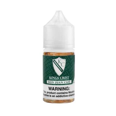 Don Juan Café Nicotine Salts by Kings Crest Premium 30ml e-liquid Kings Crest
