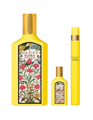 Gucci Flora Gorgeous Orchid EDP Gift Set – Mujer Perfume Gucci