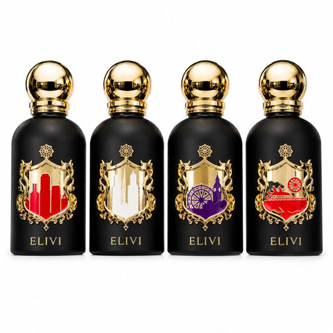 Decants ELIVI Extrait de Parfum Hong Kong, Zurich Blossom, Sweelondon, Marbella, Ville de Geneve – ELIVI Unisex Perfume ELIVI