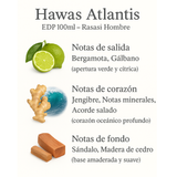 Decant Hawas Atlantis EDP – Rasasi Hombre Decant de Perfume Rasasi