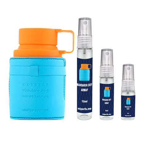 Decant Odyssey Mandarin Sky EDP 3ml, 5ml, 10ml para Hombre - Armaf Perfume Armaf