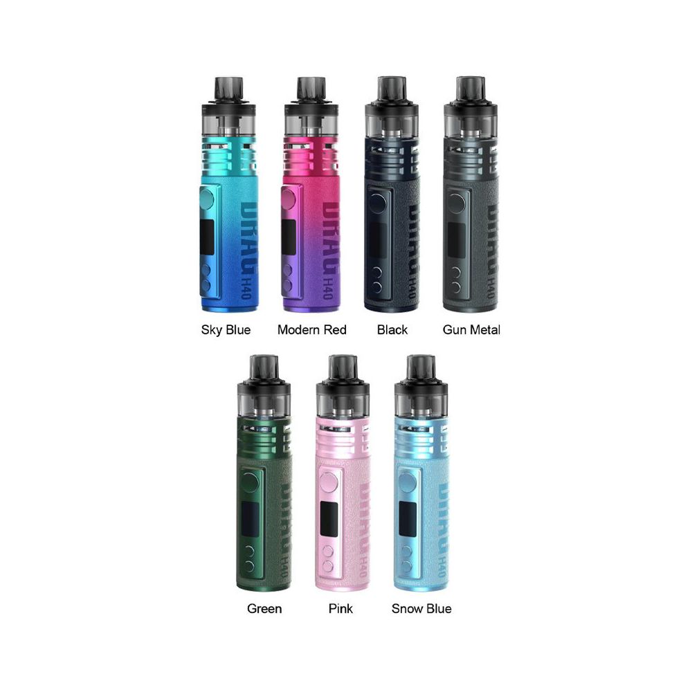 Drag H40 Kit Pod System Salt Nic Device by Voopoo