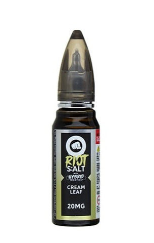 Cream Leaf Nicotine Salts by Riot Squad e-liquid Riot Squad   
