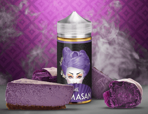 The Mamasan Purple Cheescake wholesale e-liquid MAMASAN   