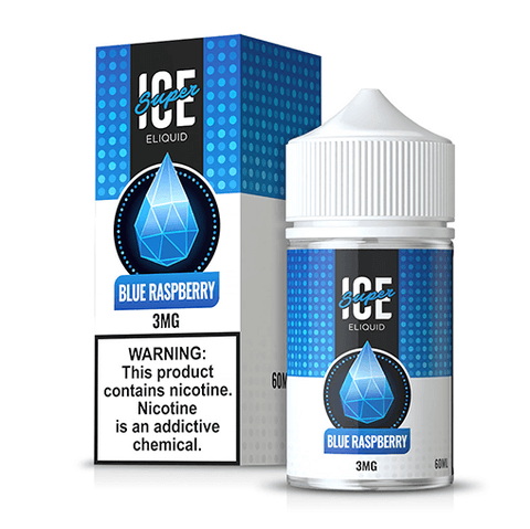 SUA BLUE RASPBERRY SUPER ICE 60ML by SUA Vapors wholesale e-liquid SUA   