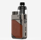 Swag PX80 Kit by Vaporesso Mods vaporesso Bodega Leather Brown Swag PX80