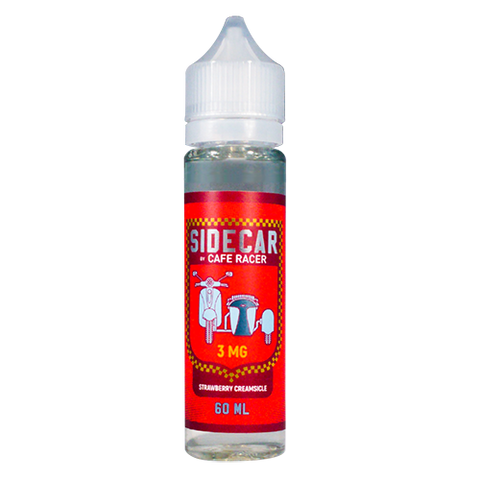 Strawberry Creamsicle 60ml SideCar by Cafe Racer - Wholesale e-liquid SideCar   