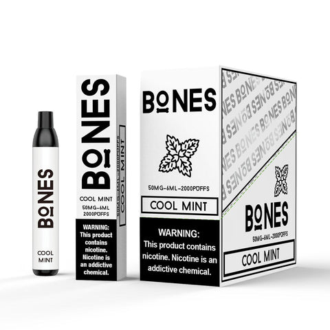 BONES Desechable 5% Desechable Bones Bodega Cool Mint 