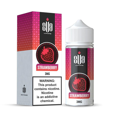 SUA Strawberry 100ml by SUA Vapors wholesale e-liquid SUA   