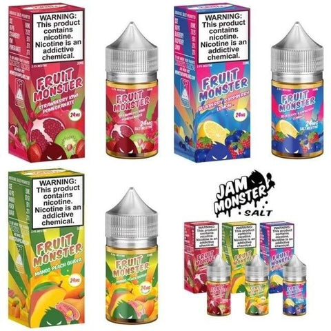 Fruit Monster Nicotine Salts by Jam Monster Liquids wholesale e-liquid Jam Monster Liquids   