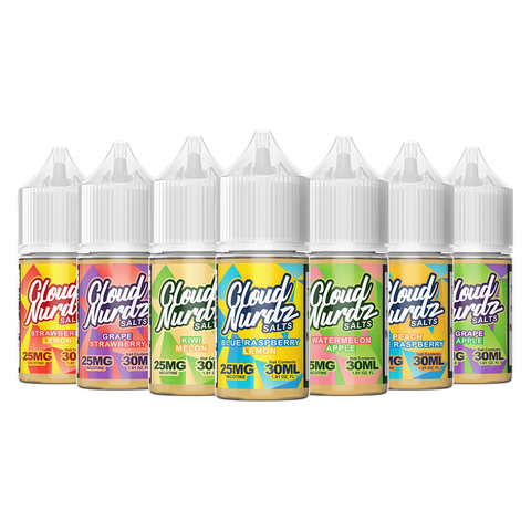 Cloud Nurdz Nicotine Salt wholesale e-liquid Cloud Nurdz Bodega Grape Apple 25