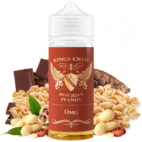 Don Juan Peanut 120ml de Kings Crest Premium Eliquid e-liquid Kings Crest   