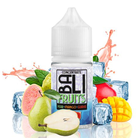 BALI Fruits ICE Nicotine Salts by Kings Crest wholesale e-liquid Bali Bodega PEAR MANGO GUAVA ICE 35