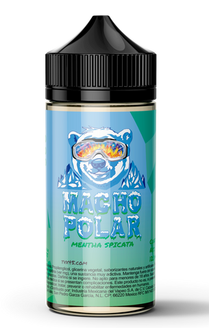 Macho Polar Mentha Spicata  120ml JUMBO - LIQUID PARADISE wholesale e-liquid LIQUID PARADISE Wholesale   