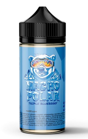 Macho Polar Triple Blueberry 120ml JUMBO - LIQUID PARADISE wholesale e-liquid LIQUID PARADISE Wholesale   